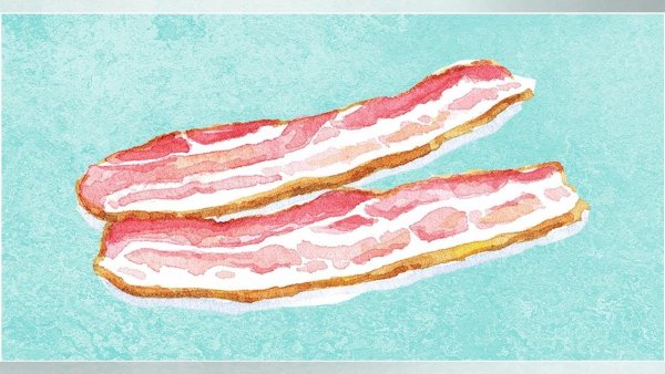 Бекон рисунок для детей