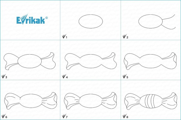 Как рисовать конфеты