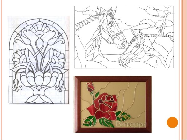 Рисование в техкнике мозайка