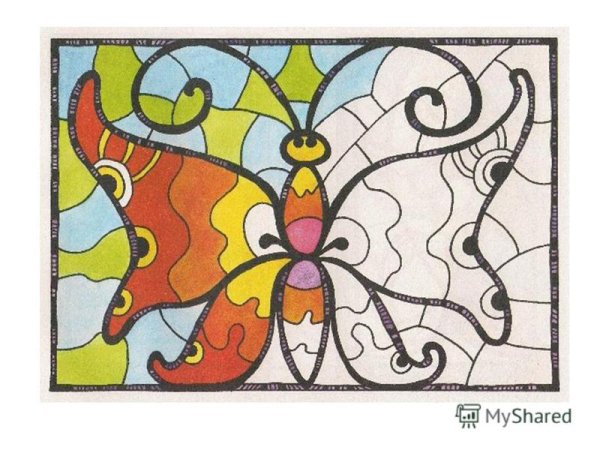 Витраж поэтапность