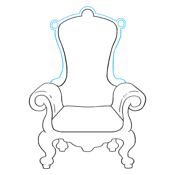 Нарисовать трон