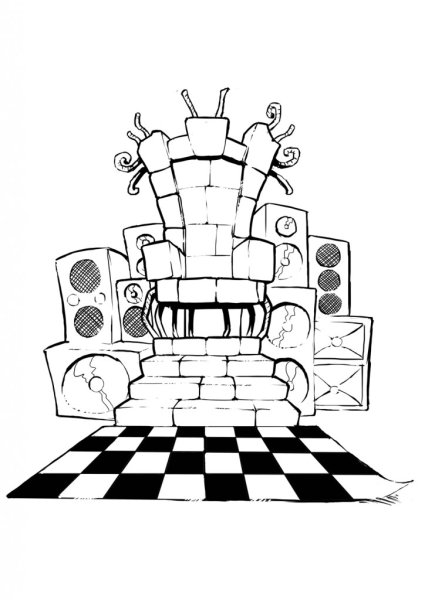 Нарисовать трон