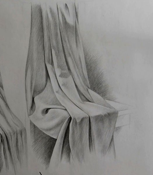 Рисование драпировки