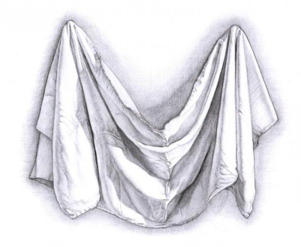 Драпировка со складками