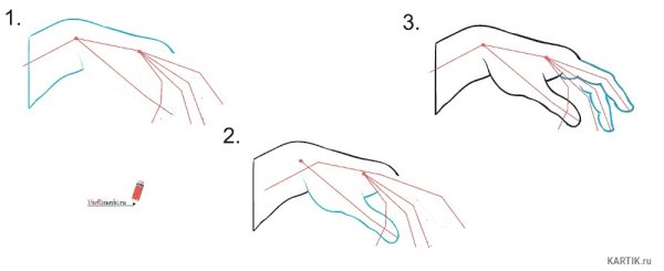 Раскадровка иллюстрации