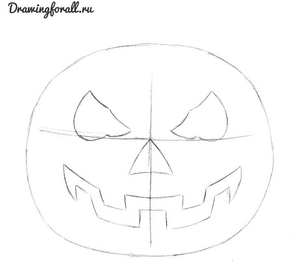 Тыква для срисовки