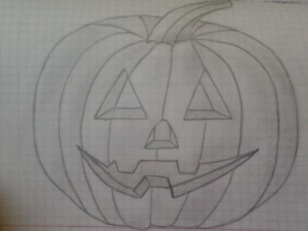Фото урок поэтапно по рисованию к Хэллоуину