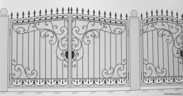 Ворота анимация