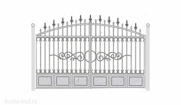 Ворота иллюстрация