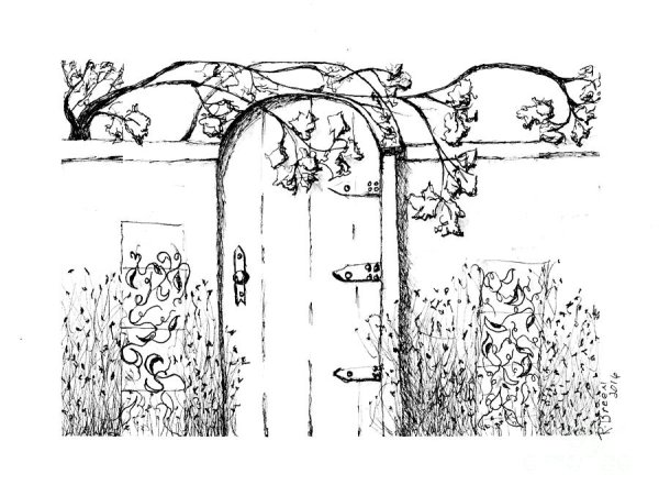 Последовательность рисования замка