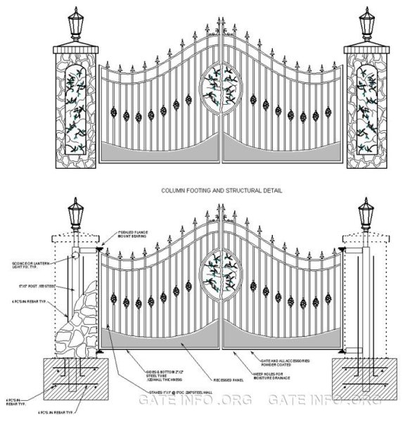 Ворота замка