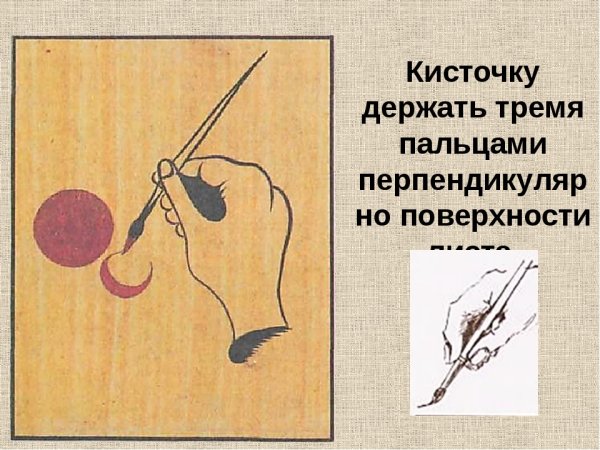 Правила рисования кистью для дошкольников