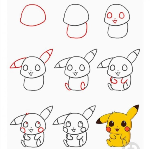 Кавайные рисунки