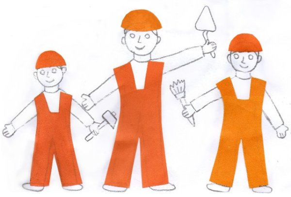 Стройка рисунок