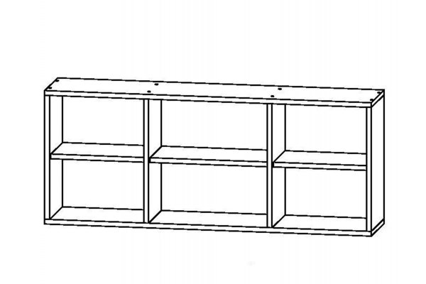 Книжная полка простая