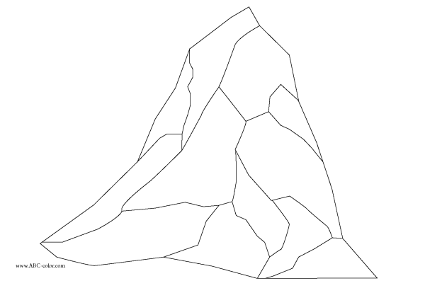 Камни карандашом