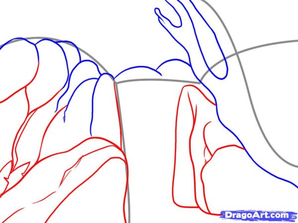 Поэтапное рисование пейзажа карандашом