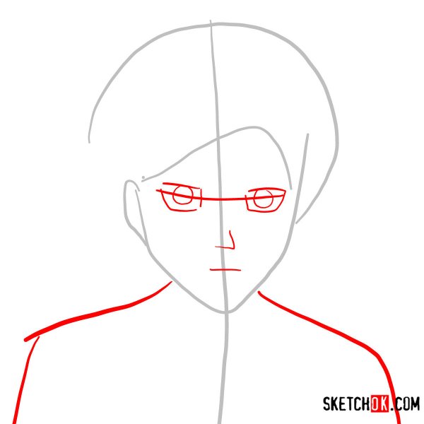 Рисунок титана поэтапно