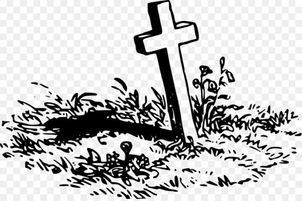 Холмик с крестом