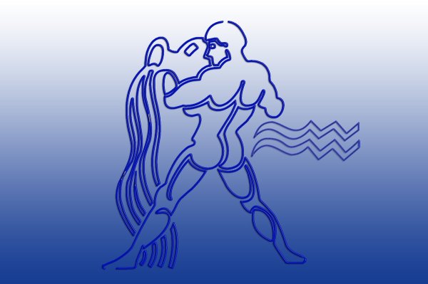 Водолей логотип знак зодиака