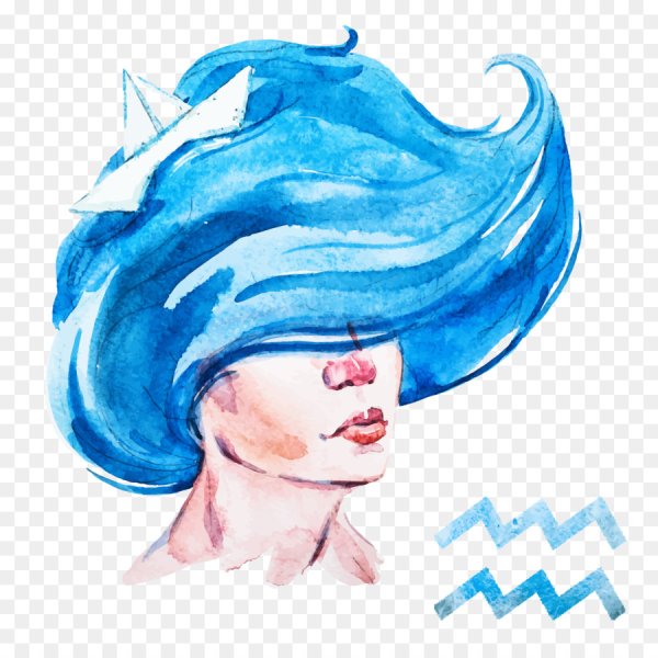 Водолей рисунок