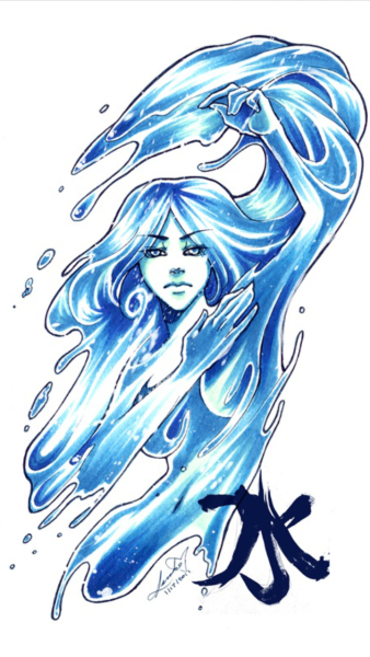 Стихии в виде людей