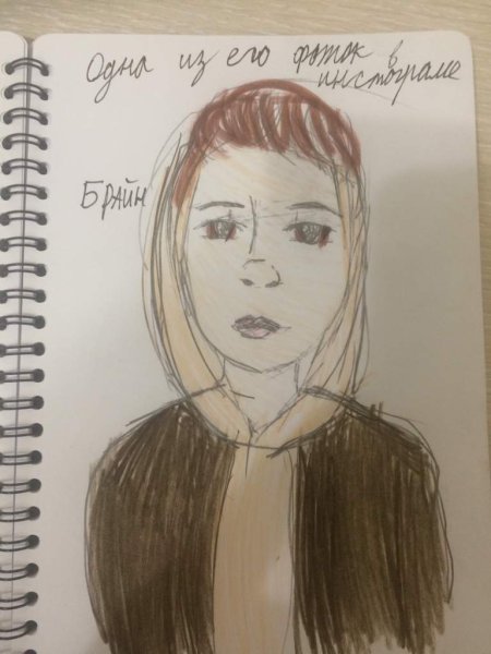 Брайан Мапс рисунки карандашом