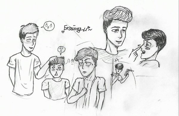 Этапы рисования головы