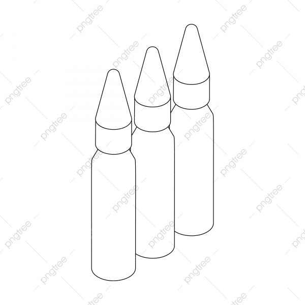 Пуля рисунок