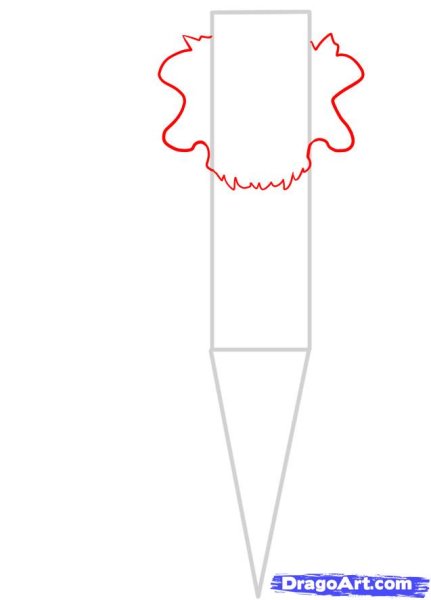 Нарисовать патрон поэтапно карандашом