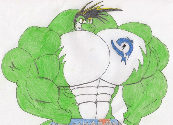 Yoshi muscle growth