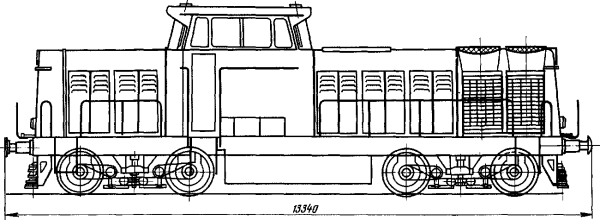 Кузов тепловоза капотного типа