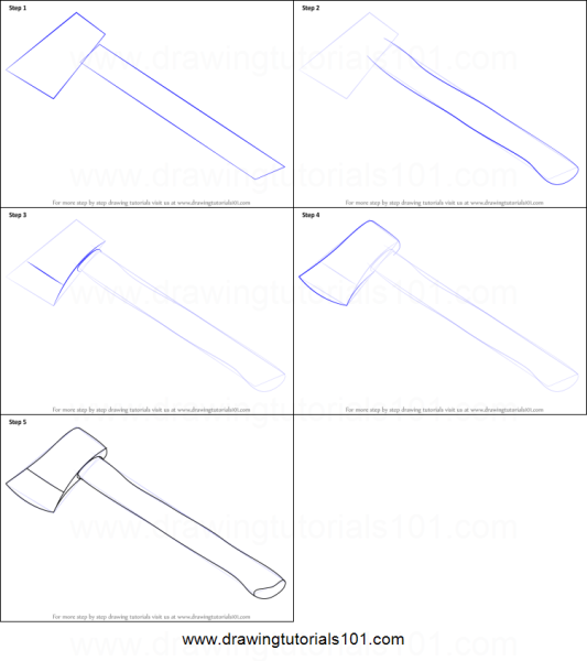 Топор для рисования