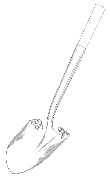 Лопата для рисования