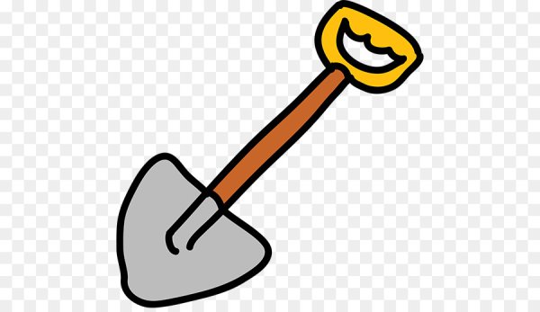 Стикер лопата