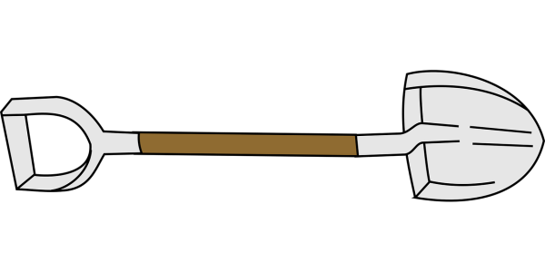 Как нарисовать лопату