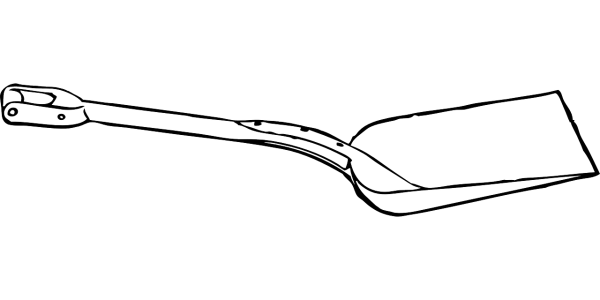 Раскраска лопатка