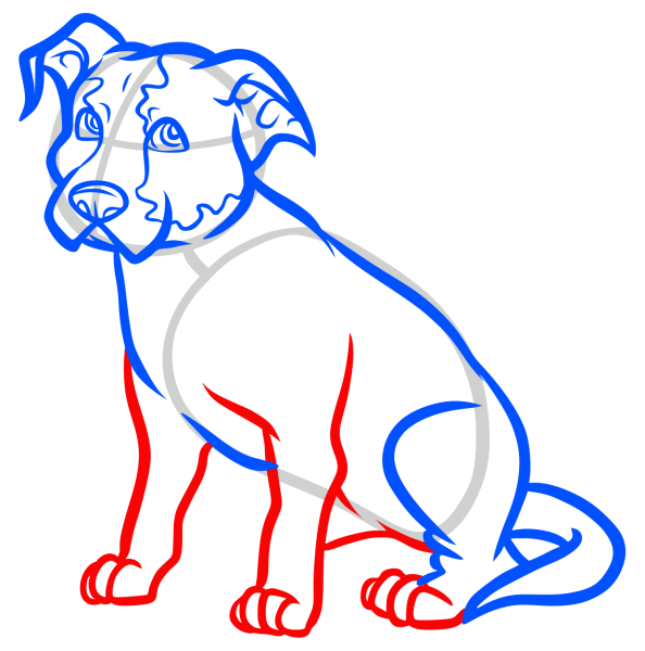 Среднеазиатская овчарка алабай рисунки