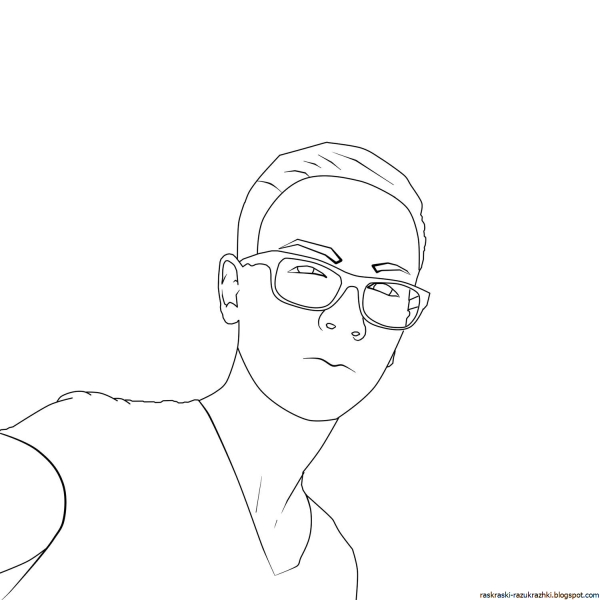 Раскраски ЮТУБЕРЫ