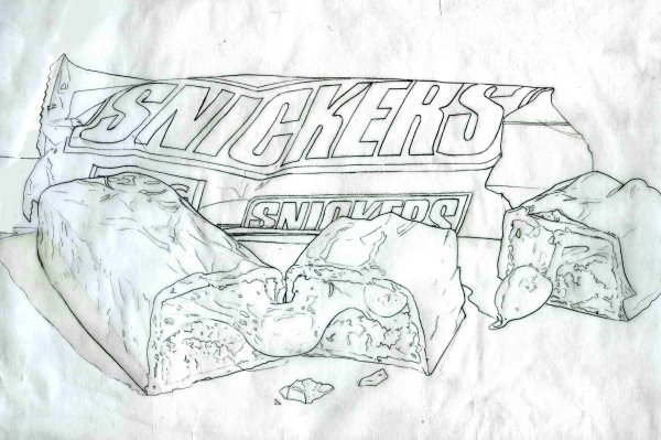 Nike Air Jordan 1 рисунок