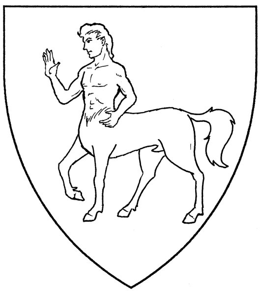 Кентавр детский рисунок