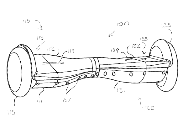 Рисунок гироскутера