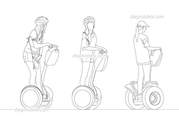 Раскраска сигвей