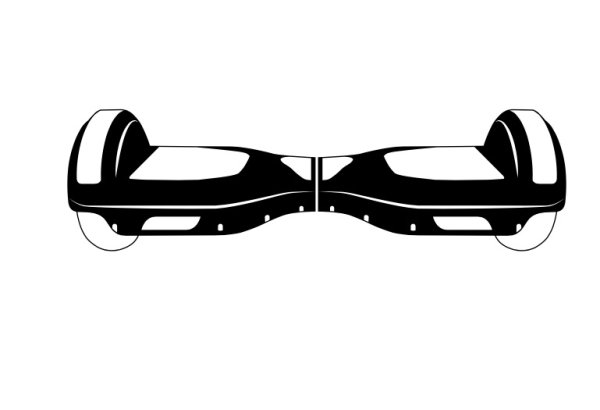 Раскраска гироскутер