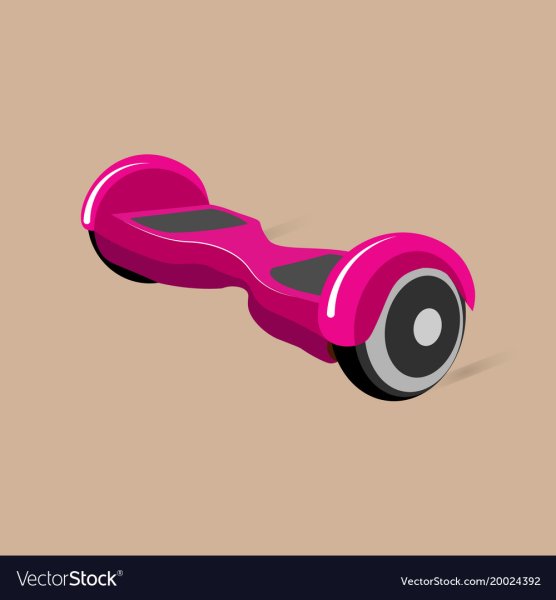 Раскраска гироскутер