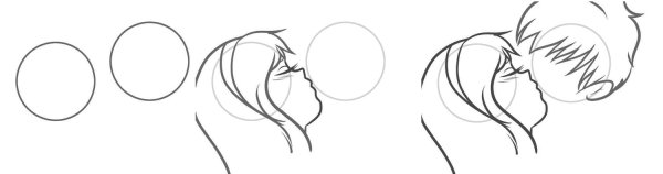 Любовные рисунки поэтапно