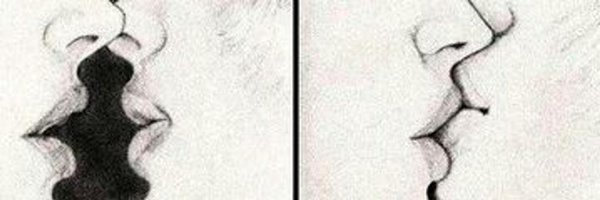 Поцелуй в губы рисунок карандашом легко