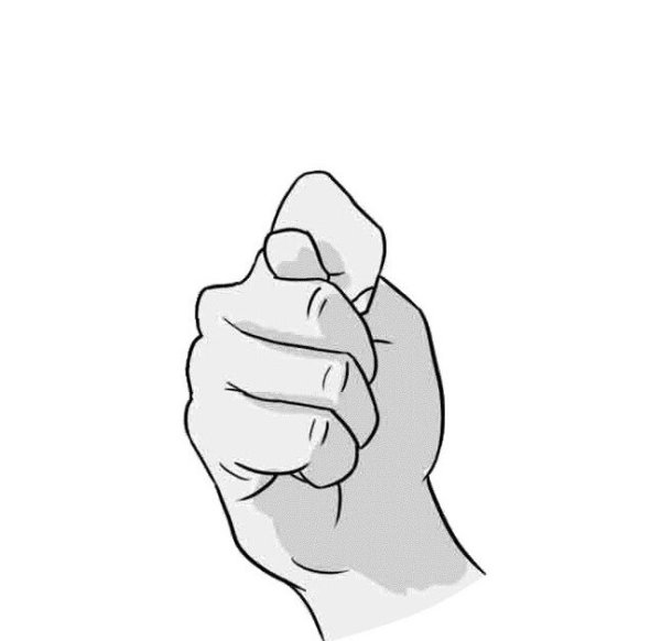 Фига нарисованная