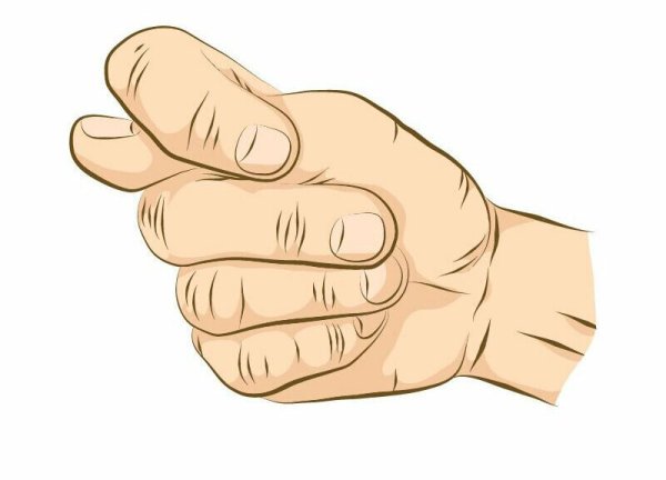 Фига карикатура