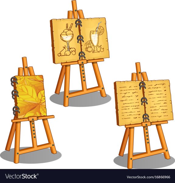 Мольберт мультяшный